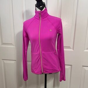 Lilly Pulitzer Luxletic Pink Zip Up Jacket